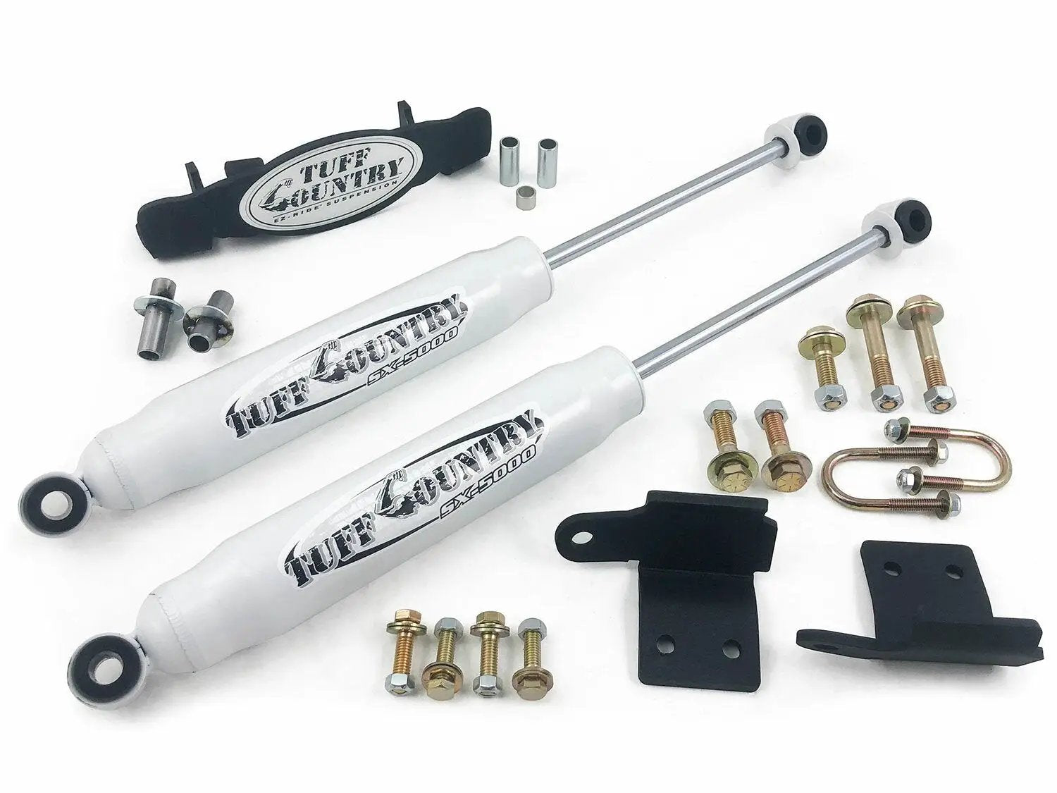 Tuff Country Tuff Country 66395 Dual (In-Line Style) Steering Stabilizer - Vehicle Parts & Accessories Steering Stabilizers