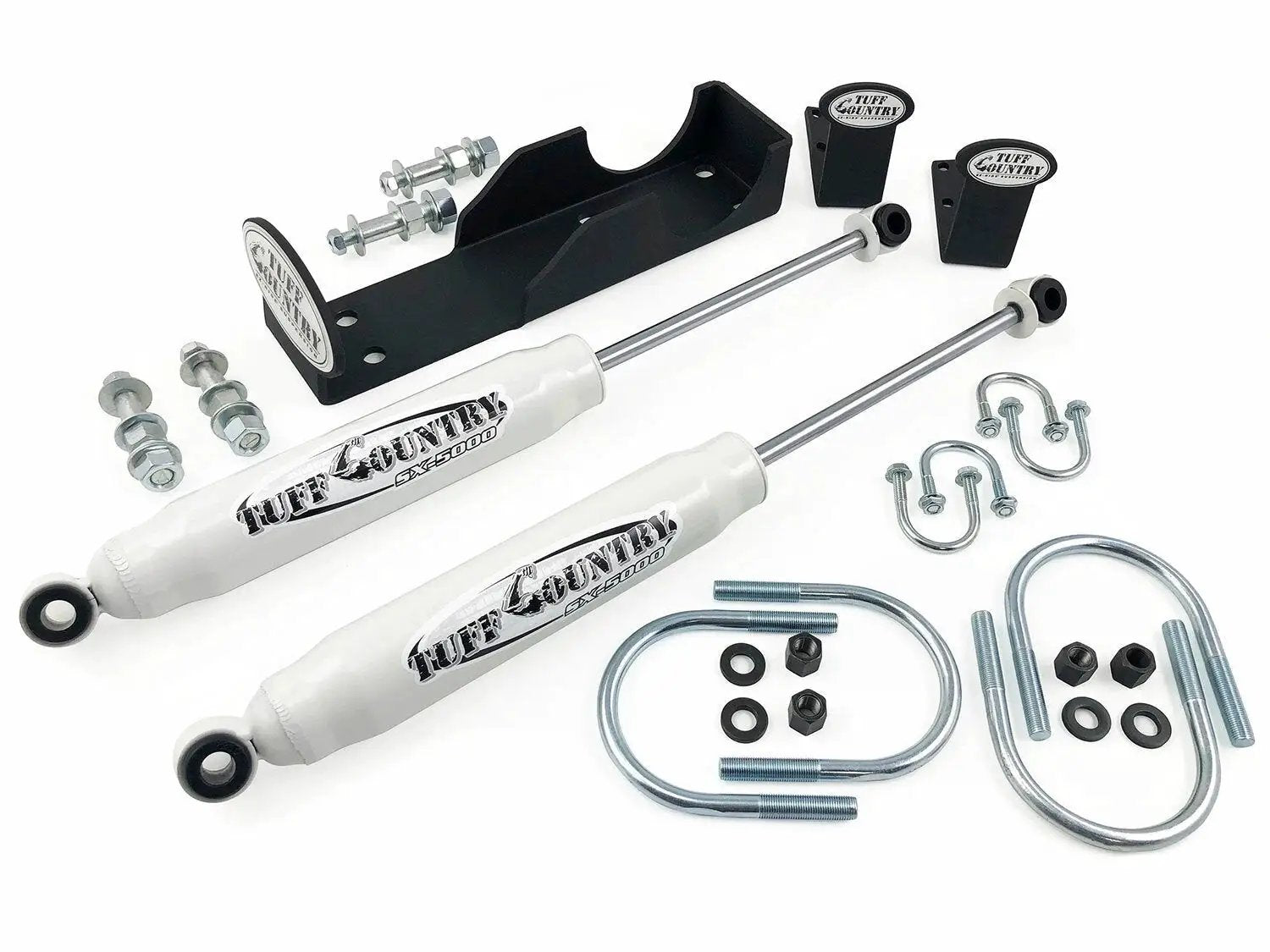 Tuff Country Tuff Country 66397 Dual (In-Line Style) Steering Stabilizer - Vehicle Parts & Accessories Steering Stabilizers