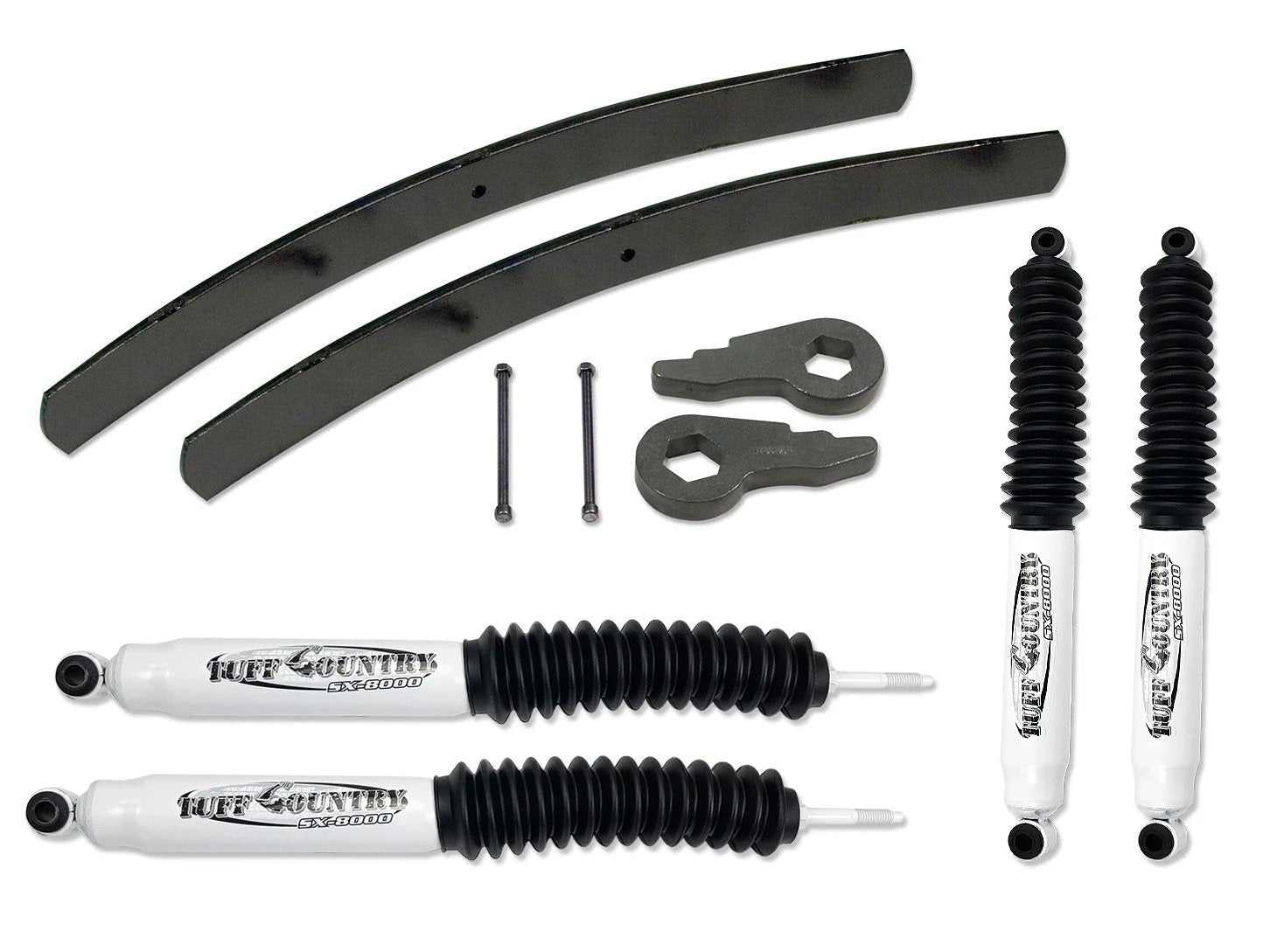 Tuff Country Tuff Country 12933KN 2" Lift Kit with Rear Add-A-Leafs with SX8000 Shocks - Vehicle Parts & Accessories Lift Kits
