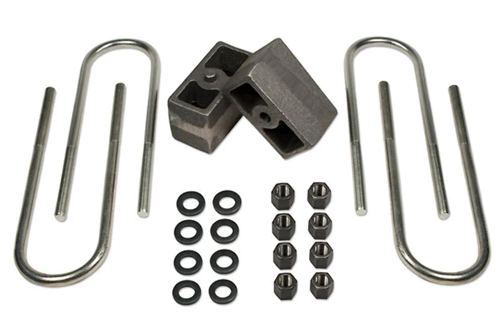 Tuff Country Tuff Country 97085 Block & Ubolt Kit - 3" (H) x 2 1/2" (W) x 4 3/4" (L) Tapered - Vehicle Parts & Accessories More Products