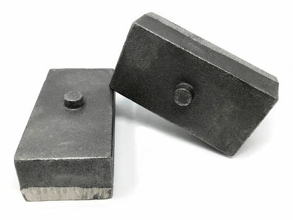 Tuff Country Tuff Country 79022 2" Lift Blocks 3" Width Non-Tapered - Pair - Vehicle Parts & Accessories Lift Blocks