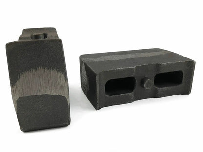 Tuff Country Tuff Country 79059 4" Lift Blocks 2.5" Width Non-Tapered - Pair - Vehicle Parts & Accessories Lift Blocks