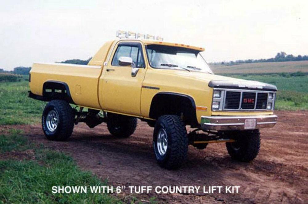 Tuff Country Tuff Country 16710K 6" Lift Kit with EZ-Ride Front Springs Rear Add-A-Leafs and Steering Arm No Shocks - Vehicle Parts & Accessories Lift Kits