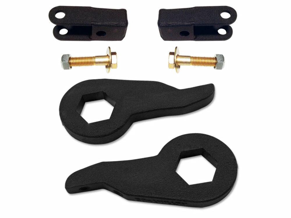 Tuff Country Tuff Country 12913 2" Leveling Kit (Torsion Bar Keys & Front Shock Relocation Brackets) - Vehicle Parts & Accessories Leveling Kits