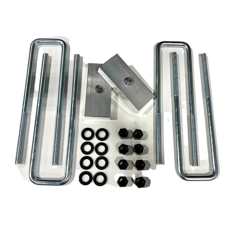 Tuff Country Tuff Country 97021 Block & Ubolt Kit - 1" (H) x 2 1/4" (W) x 6 1/2" (L) Non-Tapered - Vehicle Parts & Accessories More Products