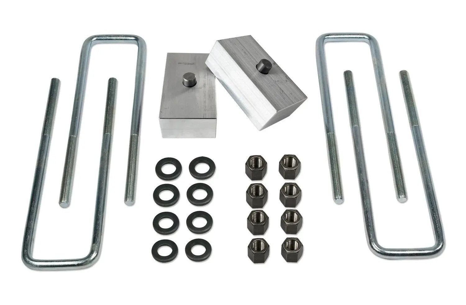 Tuff Country Tuff Country 97033 Block & Ubolt Kit - 1 1/2" (H) x 2 1/2" (W) x 4 1/2" (L) Non-Tapered - Vehicle Parts & Accessories Block & U-Bolt Kits