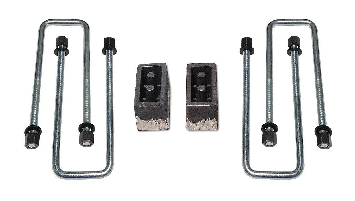 Tuff Country Tuff Country 97092 Block & Ubolt Kit - 3" (H) x 2 1/2" (W) x 5 1/2" (L) - Vehicle Parts & Accessories Block & U-Bolt Kits