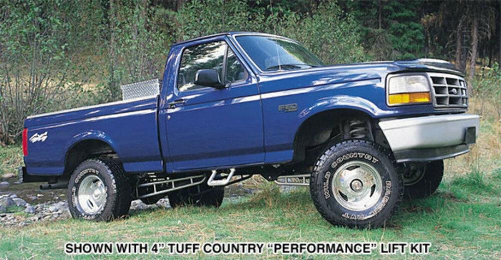 Tuff Country Tuff Country 26814KN 6" Performance Lift Kit with Front Coil Springs Rear Blocks & Rear Add-A-Leafs with SX8000 Shocks - Vehicle Parts & Accessories Lift Kits