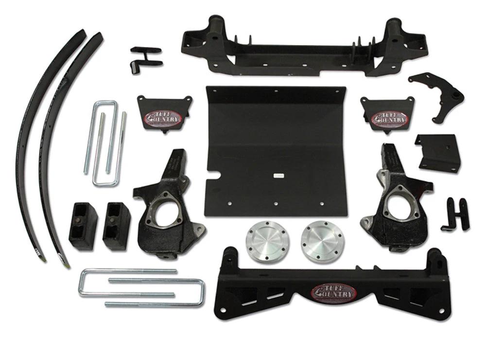 tuff country 14961 4 lift kit by 4x4 for gmc sierra 1500 2006
