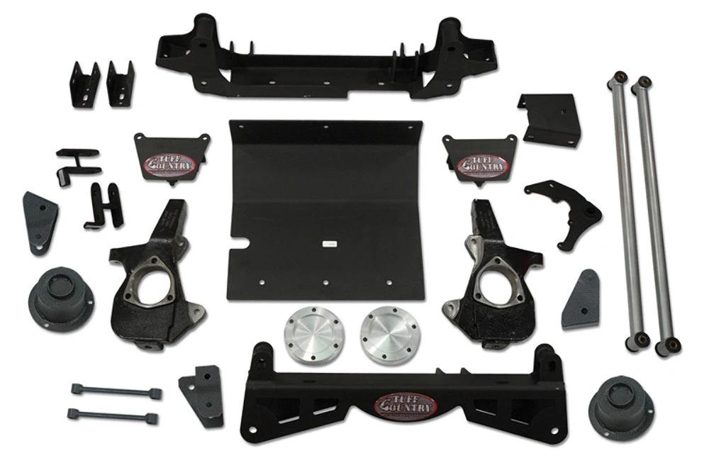 Tuff Country Tuff Country 16962 6" Lift Kit with Knuckles and 3 Piece Sub-Frame No Shocks - Vehicle Parts & Accessories Lift Kits