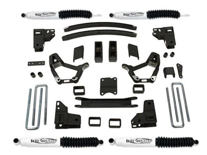 Tuff Country Tuff Country 54804KN 4" Standard Lift Kit with Rear Blocks and U-Bolts with SX8000 Shocks - Vehicle Parts & Accessories Lift Kits