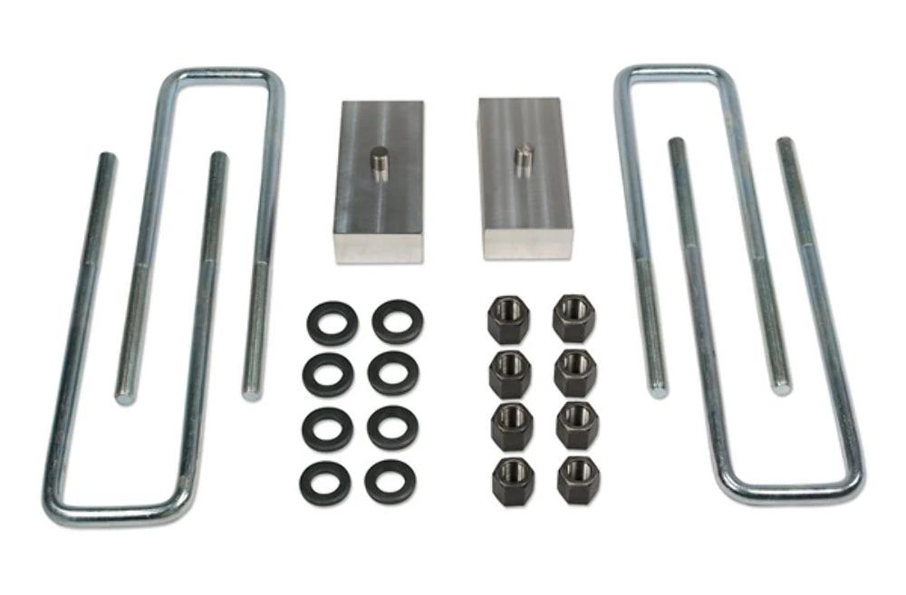 Tuff Country Tuff Country 97078 Block & Ubolt Kit - 1 1/2" (H) x 2" (W) x 5 1/2" (L) Tapered - Vehicle Parts & Accessories More Products