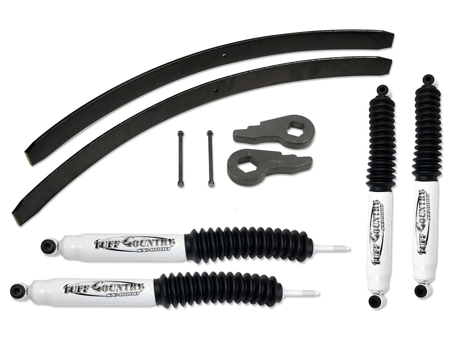 Tuff Country Tuff Country 12923KN 2" Lift Kit with Rear Add-A-Leafs with SX8000 Shocks - Vehicle Parts & Accessories Lift Kits