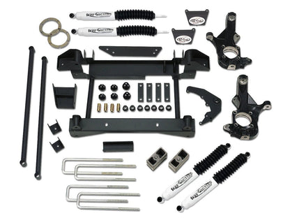 Tuff Country Tuff Country 16985KN 6" Lift Kit with Knuckles and 1 Piece Sub-Frame with SX8000 Shocks - Vehicle Parts & Accessories Lift Kits