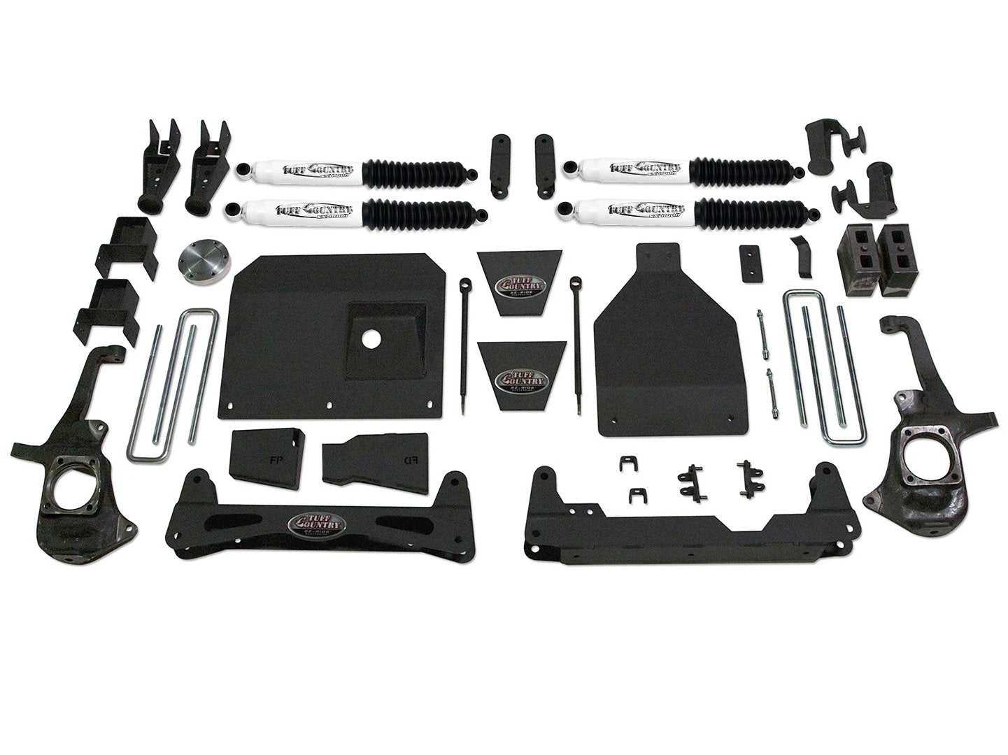 Tuff Country Tuff Country 16090 6" Lift Kit with Knuckles and 3 Piece Sub-Frame No Shocks - Vehicle Parts & Accessories Lift Kits