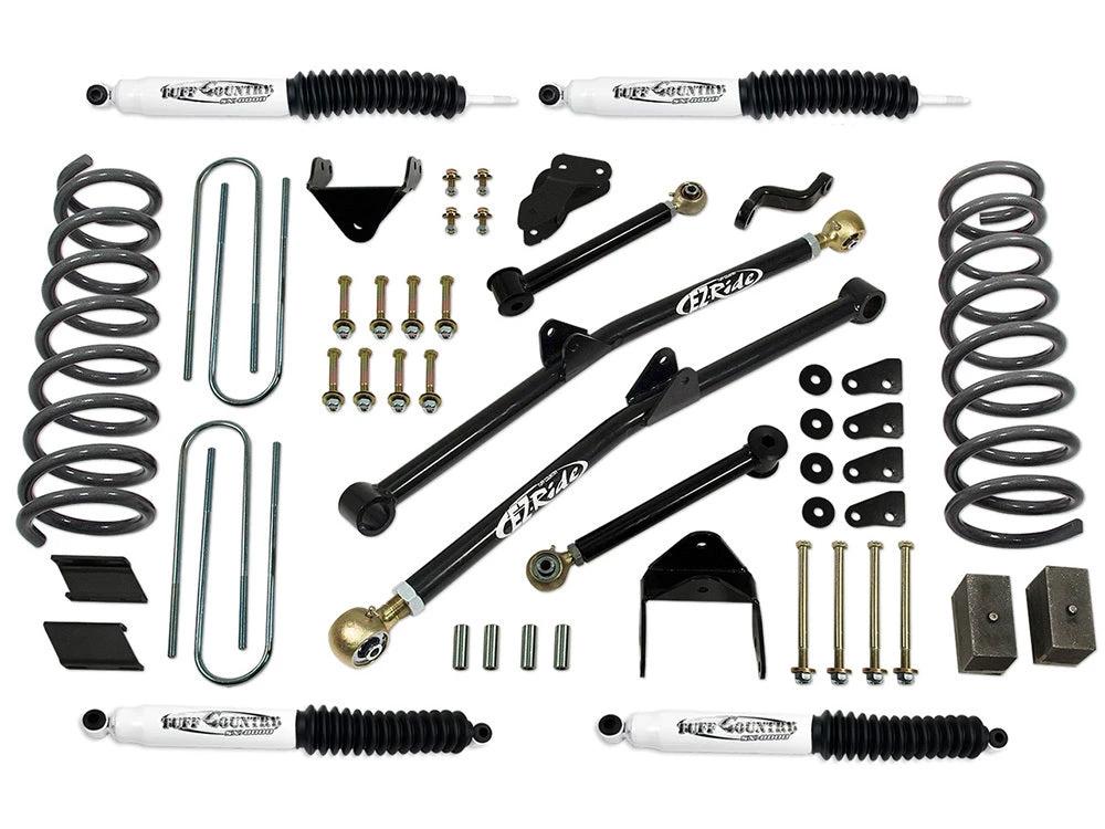 Tuff Country Tuff Country 36223KN 6" Long Arm Lift Kit with Coil Springs and Rear Blocks That Fits Both 3.5Ó & 4Ó Rear Axle Tube with SX8000 Shocks - Vehicle Parts & Accessories Lift Kits
