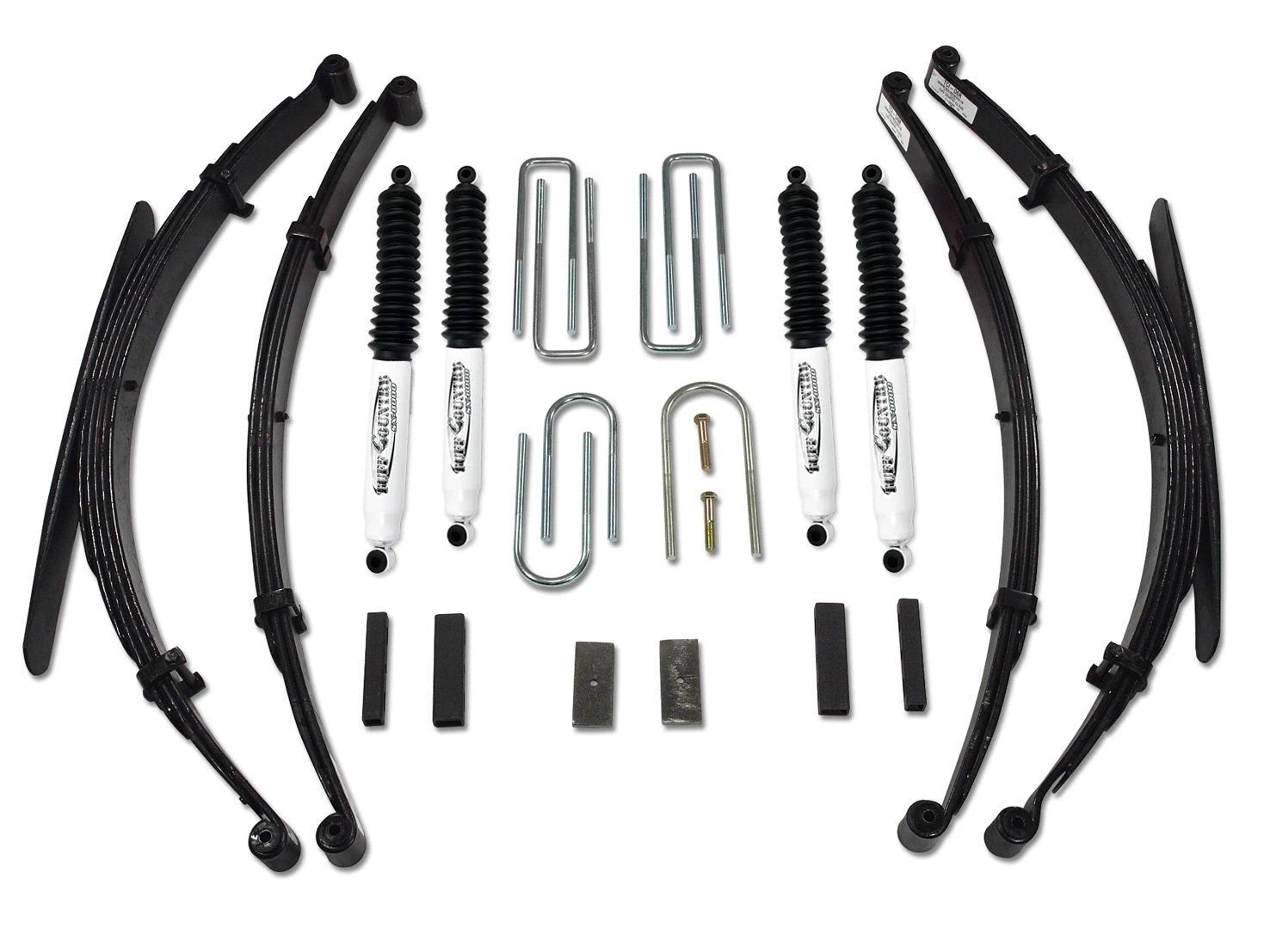 Tuff Country Tuff Country 36730KN 6" Lift Kit with EZ-Ride Front Springs Rear Springs & Steering Correction with SX8000 Shocks - Vehicle Parts & Accessories Lift Kits
