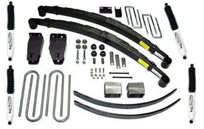 Tuff Country Tuff Country 24826KN 4" Standard Lift Kit with Rear Blocks & Add-A-Leafs with SX8000 Shocks - Vehicle Parts & Accessories Lift Kits