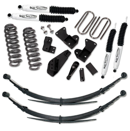 Tuff Country Tuff Country 24812KN 4" Standard Lift Kit with Fr Coil Springs & Rear Leaf Springs with SX8000 Shocks - Vehicle Parts & Accessories Lift Kits