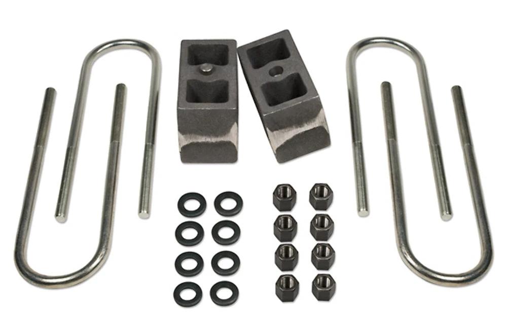 Tuff Country Tuff Country 97057 Block & Ubolt Kit - 4" (H) x 3" (W) x 4 3/4" (L) Tapered - Vehicle Parts & Accessories More Products