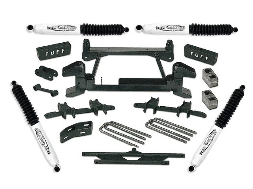 Tuff Country Tuff Country 14813KN 4" Lift Kit with Upper Control Arm Drop & 1 Piece Sub-Frame with SX8000 Shocks - Vehicle Parts & Accessories Lift Kits