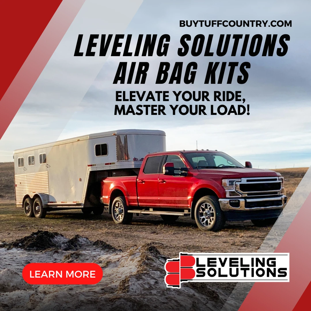 Leveling Solutions Tuff Country 74445 Leveling Solutions 5000 Lbs Rear Suspension Air Bag Kit - Vehicle Parts & Accessories More Products
